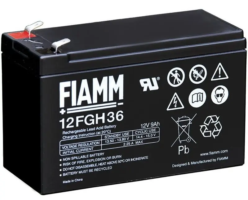 FIAMM 12FGH36 12 V 9 Ah
