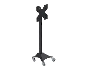 Ergonomic Solutions SpacePole Digital Signage Mobile Signage Cart for Screens up to 75 Inches with Max VESA 400x400 and 50 kg Weight Capacity