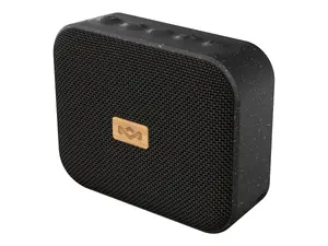The House Of Marley Jammin Portable Waterproof Bluetooth Speaker Signature Black Wireless