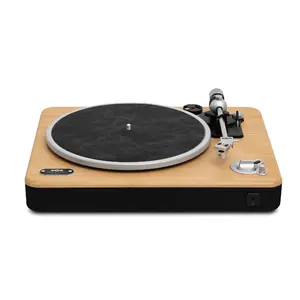 The House Of Marley Stir It Up Wireless 2 Belt-drive audio turntable Manual Black Wood