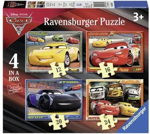Ravensburger Puzle Vāģi 3 4-in-1