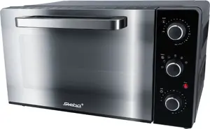 Steba KB 238 Mini Oven Black Steel with Convection and Spit Roasting Function