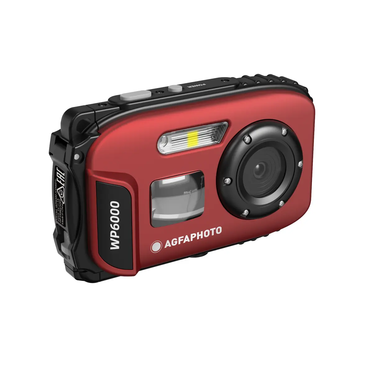 AgfaPhoto Realishot WP6000 Compact Camera - Red Photo 4