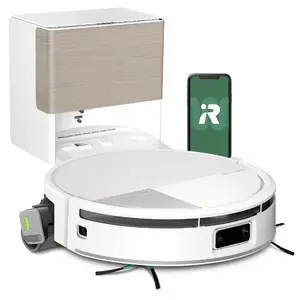 iRobot Roomba Max 775 Combo robota putekļu sūcējs un grīdas mazgātājs ar AutoWash staciju balts bezmaisa giroskopa navigācija litija jonu akumulators