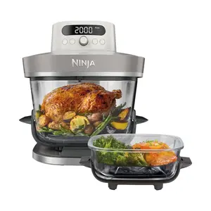 Ninja Crispi Pro 7-in-1 Hot Air Fryer Dark Grey 2050 W 230 °C Max Temperature 6 Persons Capacity Buttons and Rotary Control
