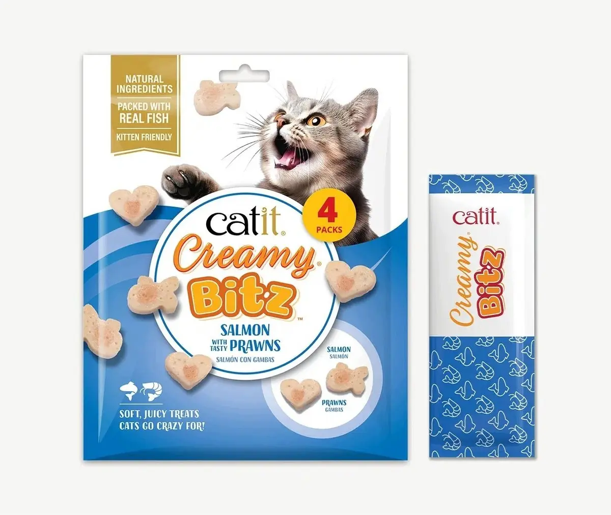 Kaumu kārums Catit Creamy Bitz Laši