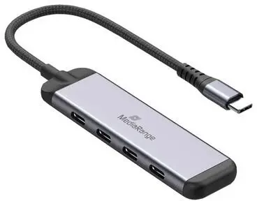MediaRange MRCS512 4-portu USB centrmezgls ar