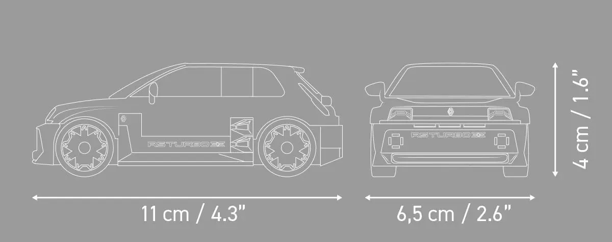 COBI EV Station & Renault 5 Turbo 3E Set Photo 3