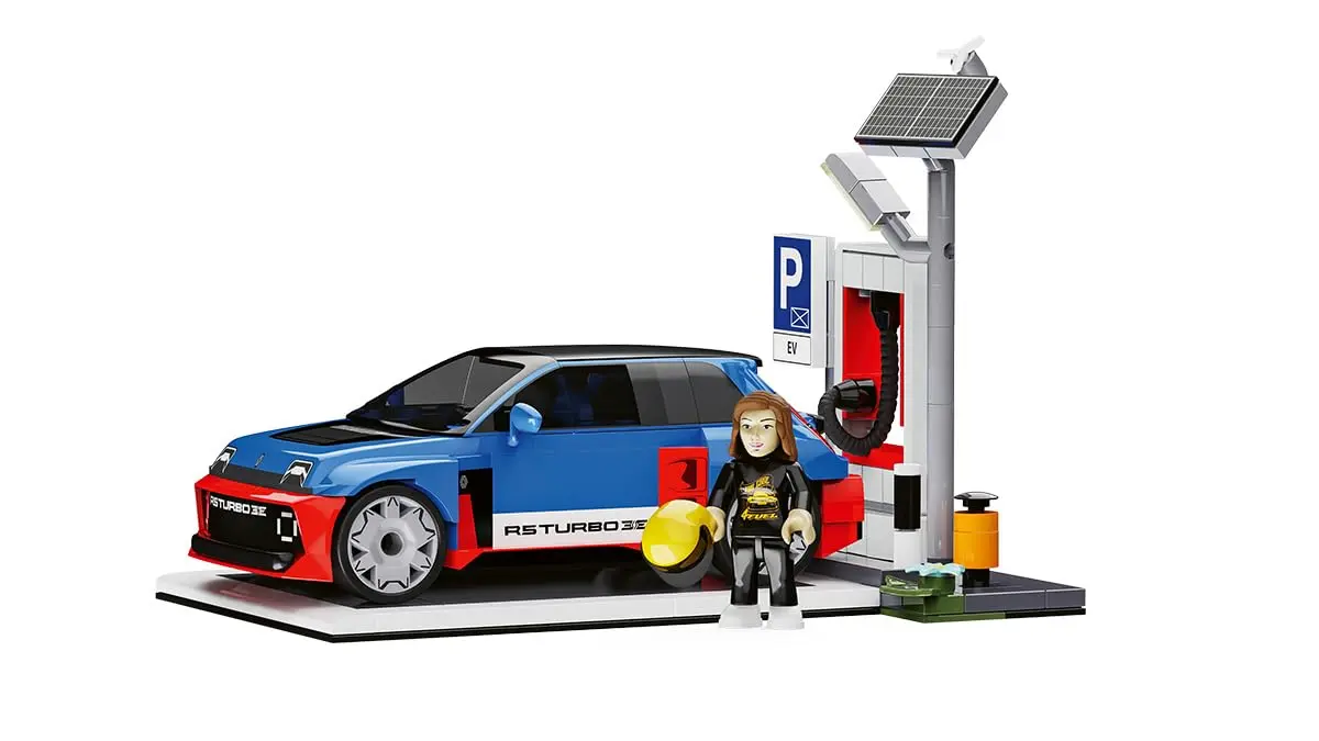 COBI EV Station & Renault 5 Turbo 3E Set Photo 5