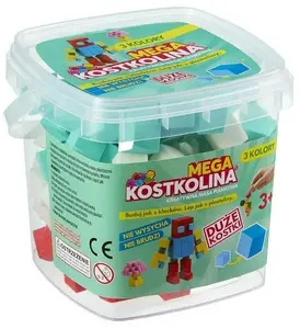 Art and Play Mega Kostkolina Mint масса для лепки 3 цвета EDUKAMP