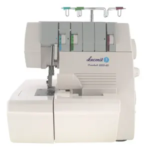 Łucznik 820D3 Semi-automatic Electric Sewing Machine with Overlock Function and Free Arm in White