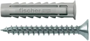 Fischer Universal Expansion Plug SX-Plus 6x30mm with Screws