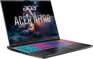 Acer Nitro 16 AN16-A91-R9ZL spēļu klēpjdators ar AMD Ryzen 9 procesoru, 32GB RAM, 1TB SSD un Windows 11 Home