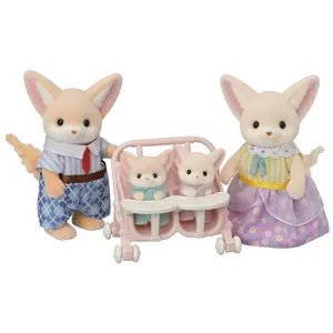 Epoch Sylvanian Families Семейство Пустынных Лис Коллекционный Набор Фигурок Модель 5696