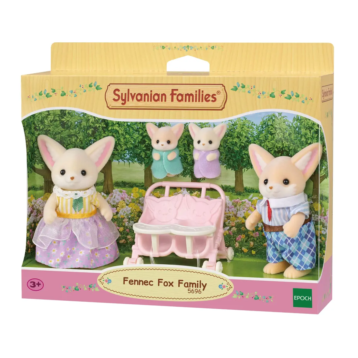 Epoch Sylvanian Families Семейство Пустынных Лис 5696 Photo 3