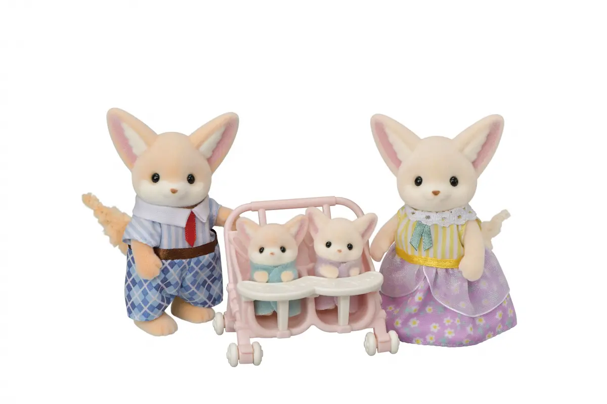 Sylvanian Families Fennec Fox Family by Epoch Photo 3