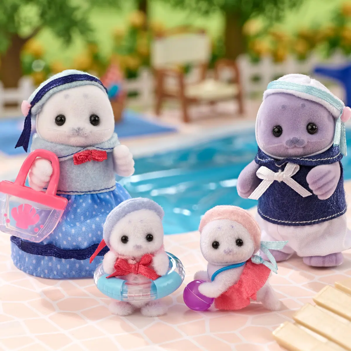 Epoch Sylvanian Families Roņu ģimene 5759 Photo 4