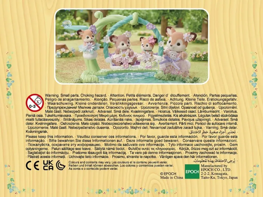 Epoch Sylvanian Families 5801 Deer Babies Playset Photo 3
