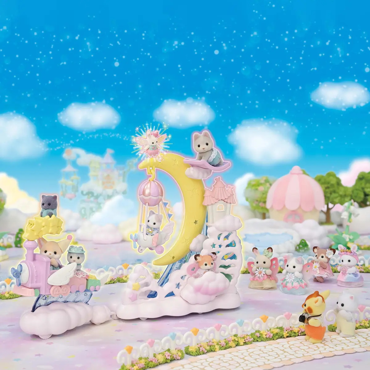 Волшебный дирижабль Epoch Sylvanian Families Photo 5