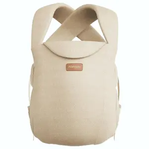 Momcozy CB002 WeeSnug Newborn Carrier Cotton Khaki