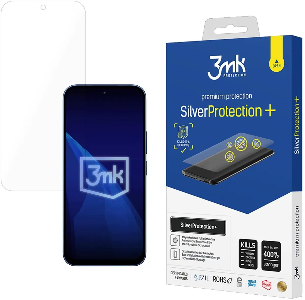 Aizsargplēve 3MK SilverProtection+ priekš Xiaomi Redmi
