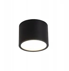 Light Prestige Kendal Surface Mounted Luminaire LP-6331/1SM GX53 Black IP20