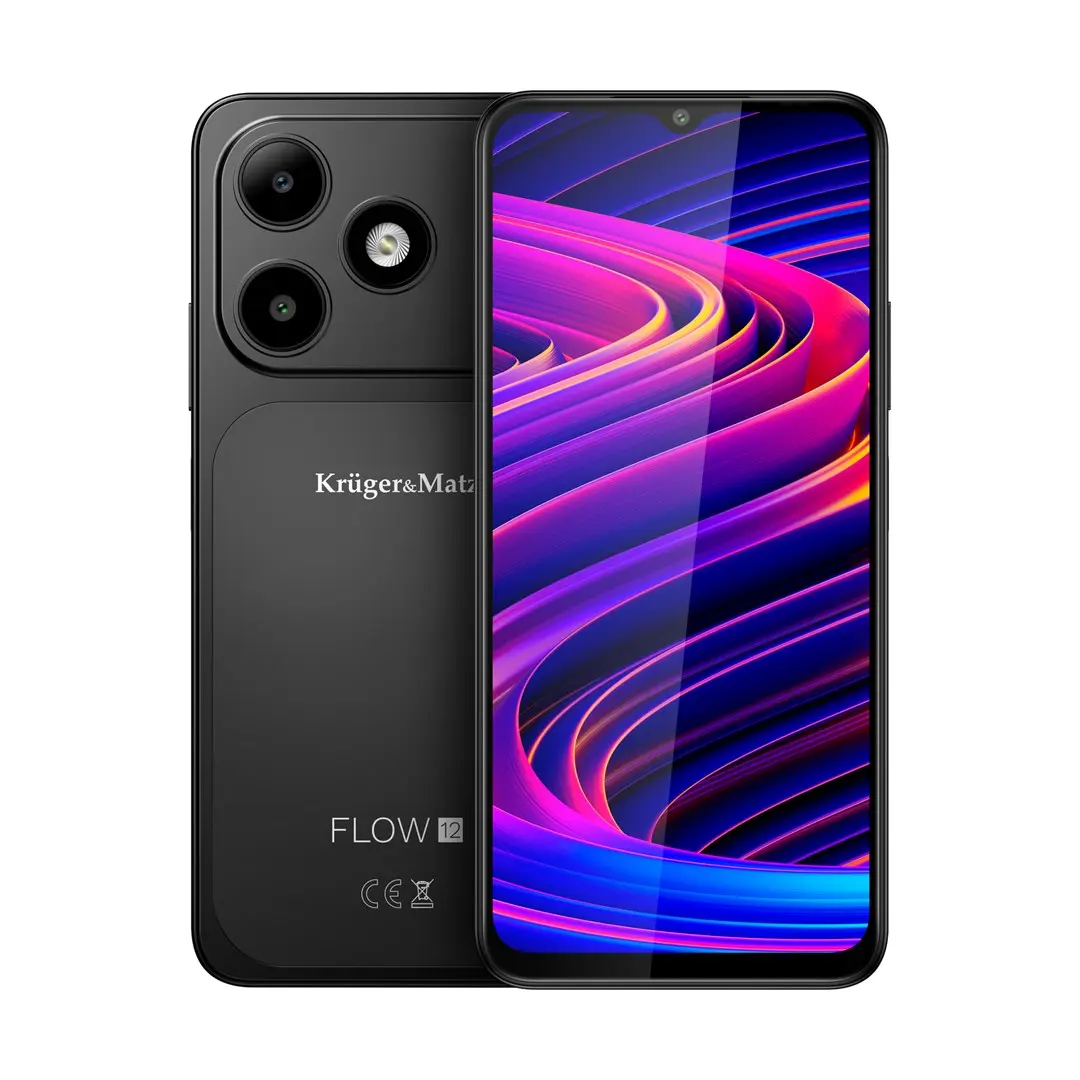 Viedtālrunis Kruger&Matz FLOW 12 Black, KM05007-B