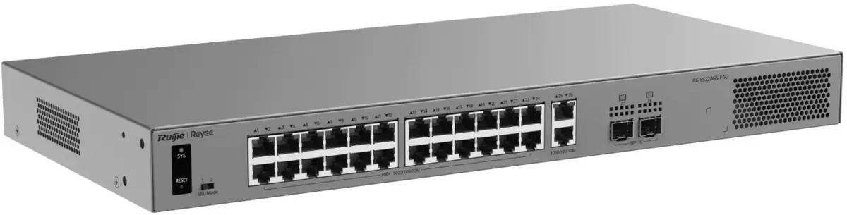 Reyee RG-ES228GS-P-V2 pārvaldāmais PoE tīkla slēdzis
