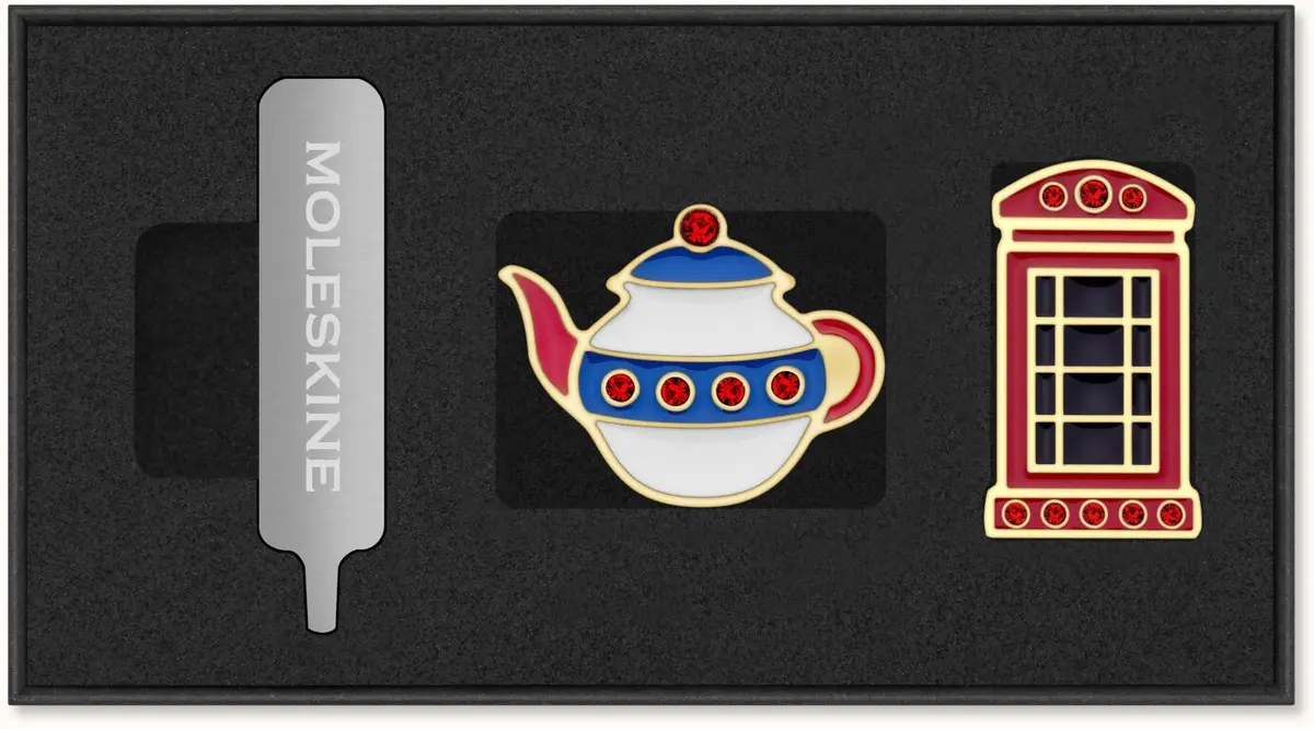 Moleskine nozīmīšu komplekts Kraje, UK, Teapot