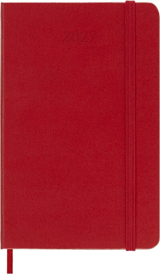 Moleskine Nedēļas plānotājs 2027 Pocket 12