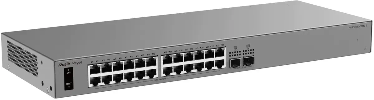 Reyee RG-ES224GC2MS pārvaldāms tīkla slēdzis ar