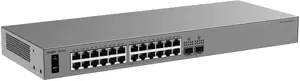 Reyee RG-ES224GC2MS Managed Network Switch with 24 Ports and 2 SFP Slots