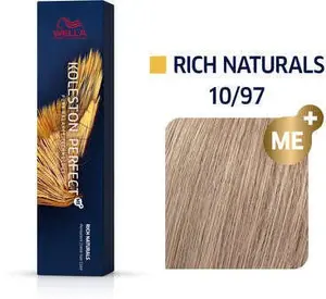 Matu krāsa Wella Koleston Perfect Me+ #10/97 Īpaši gaišs blonds cendrē brūns 60 ml