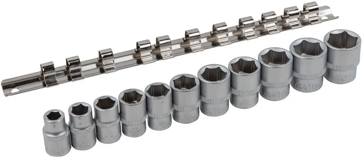 Forsage F-3111-5 3/8" 6-šķautņu galviņu komplekts