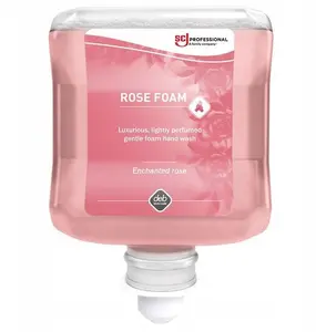 deb Rose Foam Пенное мыло в картридже 1л с ароматом розы для дозатора