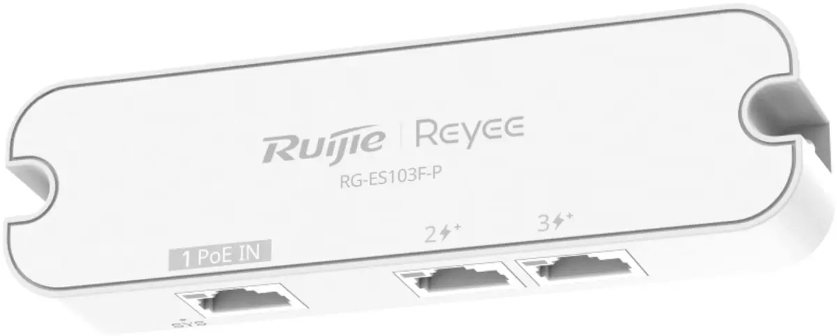 Reyee RG-ES103F-P PoE slēdzis un paplašinātājs