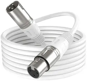 Кабель Fifine L9C-W XLR 180см Белый