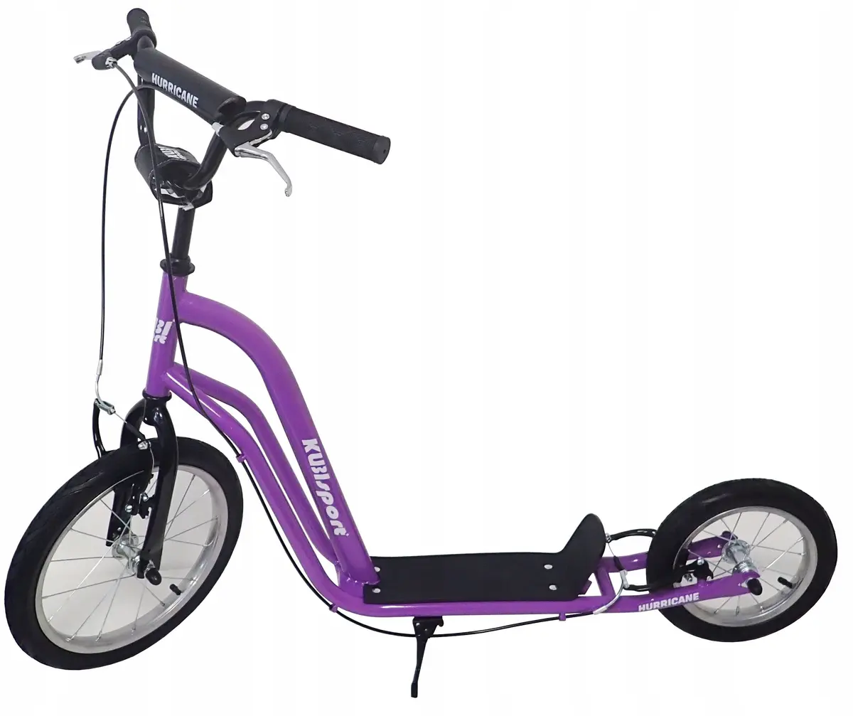 Kubisport bērnu divriteņu pilsētas skrejritenis violetā