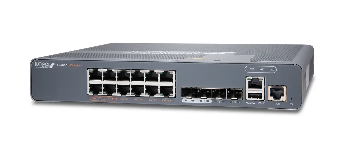 Управляемый коммутатор Juniper EX4000-12MP L2/L3 Photo 3