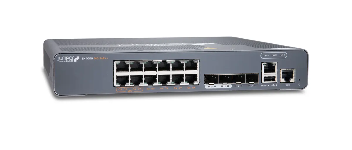 Управляемый коммутатор Juniper EX4000-12MP L2/L3 Photo 4