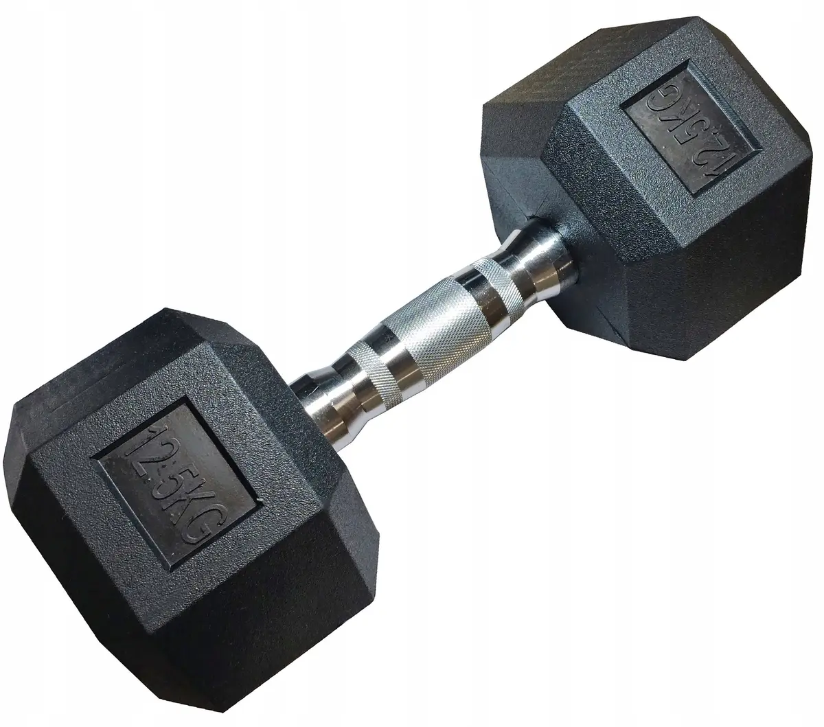 Kubisport sešstūra hantele 12.5 kg