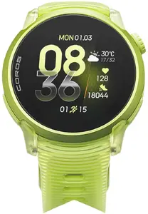 Coros PACE 4 GPS sporta pulkstenis Yellow Crystal