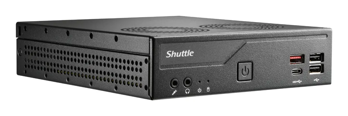 Shuttle Slim PC DH810S Mini PC Barebone Photo 4