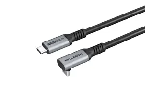 Mercodan Angled 90-Degree USB-C Data Cable, 3.0 m, USB Type-C
