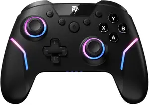 EasySMX X20 Wireless Game Controller for PC, Switch, iOS, Android, and Steam Deck in Black