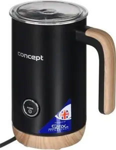 Concept NM4101 Nordic Milk Frother Stainless Steel Black