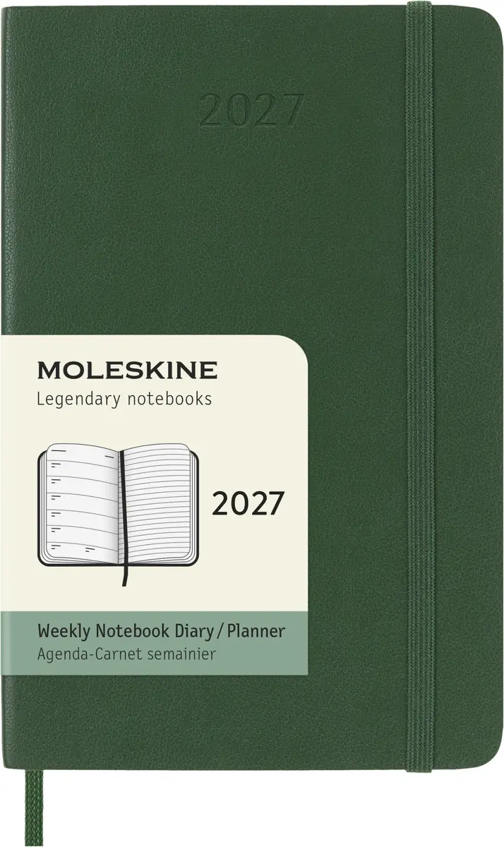 Moleskine 2027. gada nedēļas plānotājs 12