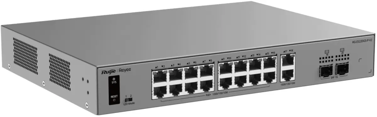 Reyee RG-ES220GS-P-V2 16 portu PoE komutators