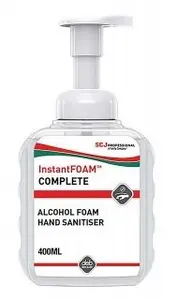 Deb InstantFOAM Complete Hand Sanitizer Foam, Pump Bottle, 400 ml
