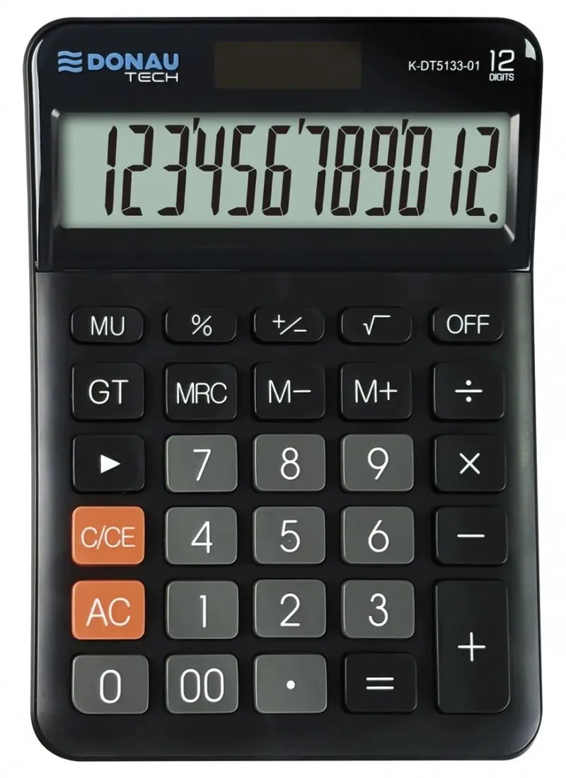 Galda kalkulators Donau TECH K-DT5133-01 ar